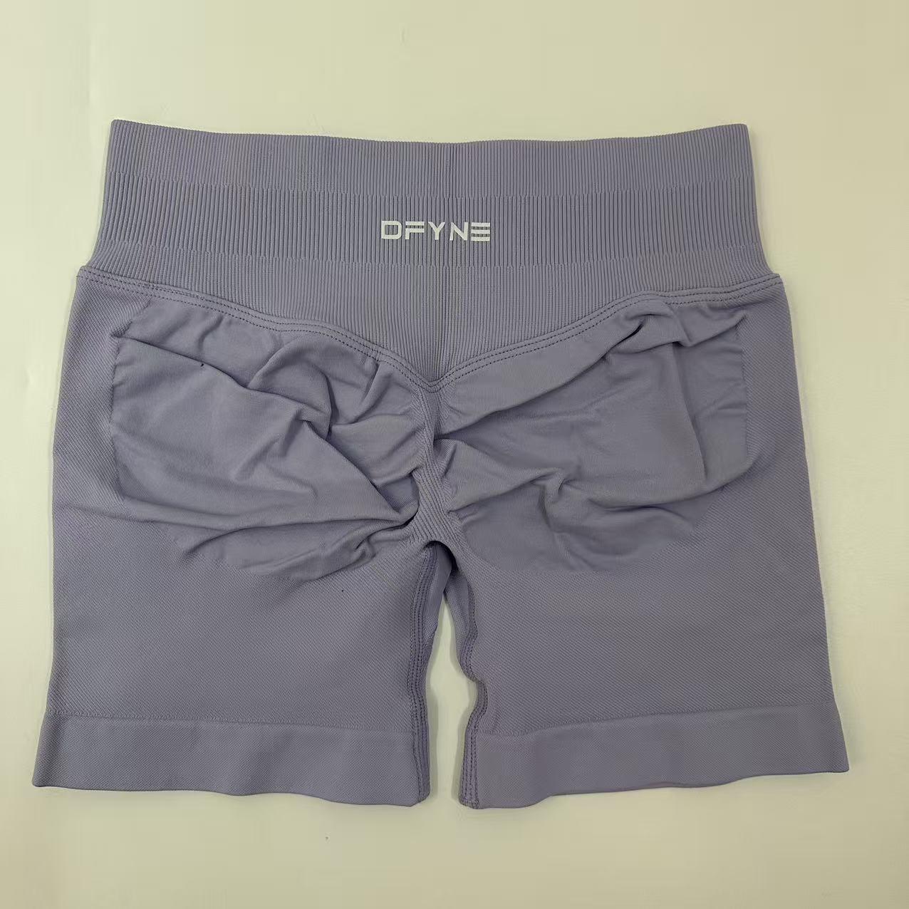 Dfyne Impact Women's Yoga Shorts, Tighten the Buttocks, High-Waist Stretch, Suitable for Exercise and Fitness, As Well as Outdoor Cycling.