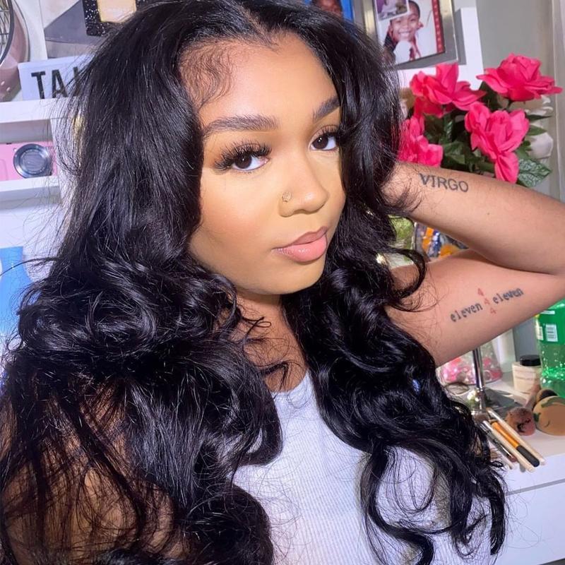 Bling Hair 30 32 Inch 13x6 Body Wave Lace Front Wigs Human Hair 180% Density 13x4 Lace Front Wigs Pre Plucked For Black Women