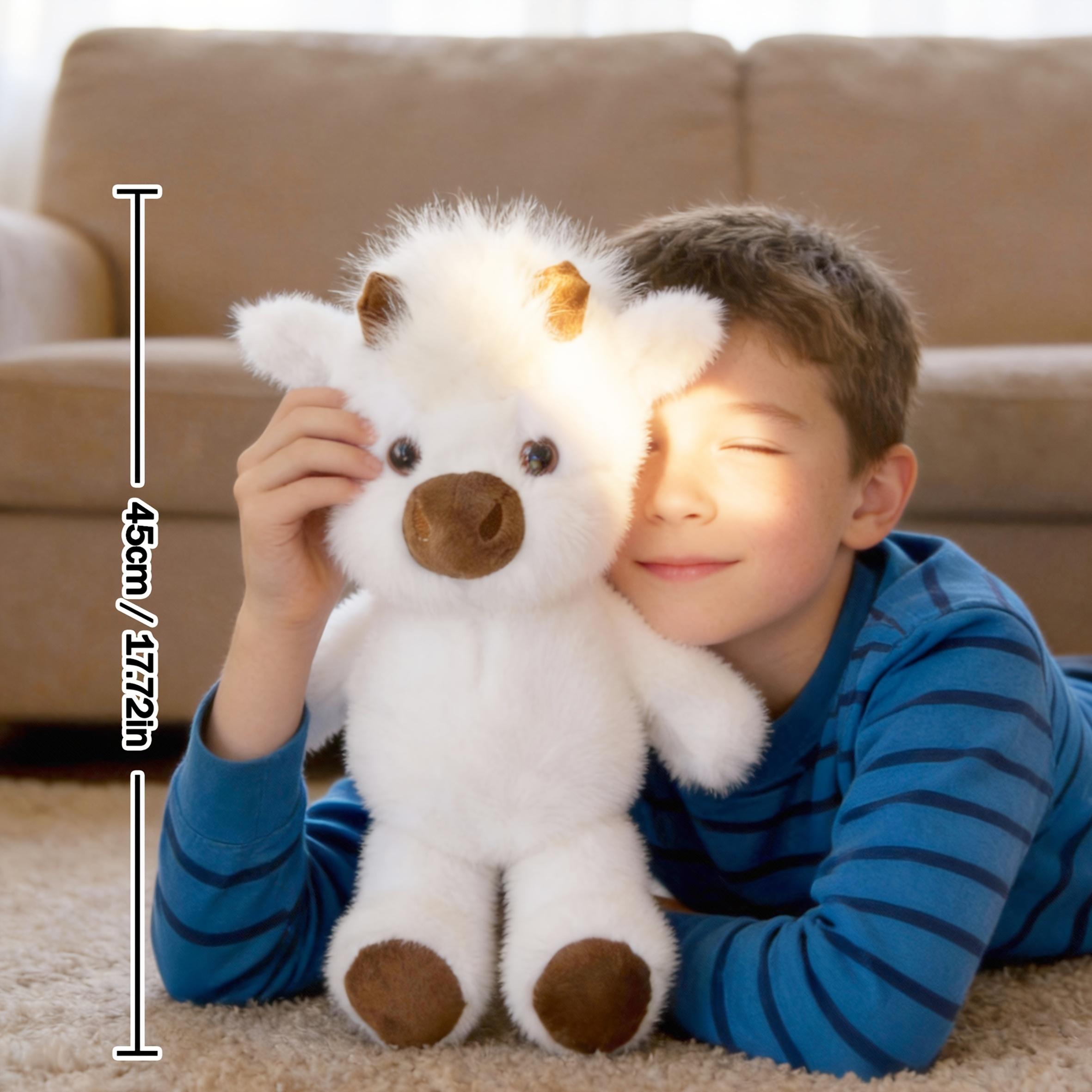 Sugodi Cute Plush Cow Doll – Soft Stuffed Toy for Kids, Adorable Calf Plush, Perfect Children's Day & Holiday Gift for Children