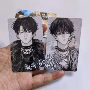 2 Pcs/Set New Korean BL Manhwa Monday's Savior‌ Lomo Card Won Yoil,Gu Yunwon Couple Outfit HD Photocard for Fans Collection Gift