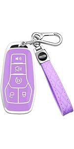 for Ford Key Fob Cover with Keychain, Soft TPU Key Fob Cover Case Shell Compatible with Ford Mustang Fusion F150 Explorer Edge Lincoln MKC MKX MKZ Smart Remote Holder (Pink, 5 Button) for Ford Key Fob Cover with Keychain, Soft TPU Key Fob Cover Case Shell Compatible with Ford Mustang Fusion F150 Explorer Edge Lincoln MKC MKX MKZ Smart Remote Holder (Pink, 5 Button)