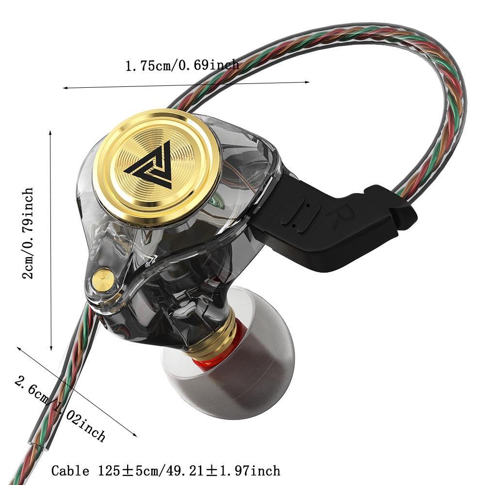 Portable Wired In-Ear Earphone, Headphones with Mic, HiFi Subwoofer Noise Cancelling Wired Earphones for Game Sport, Headphone for Gym Sports Game, Audio Earbud, Gaming Headset, Boyfriend Gift, Gaming Headsets, Electronic