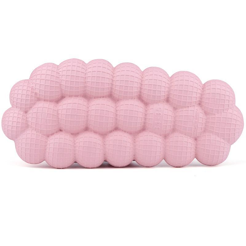 (New)DIOLV Summer Bubble Slides with Charms Boys Girls Golf Ball Shoes Funny Lychee Massage Bubble Slides Kids Non-Slip House Slippers Beach Sandals
