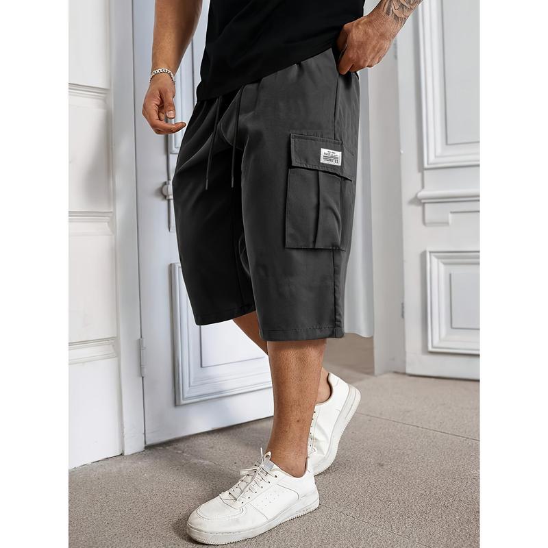 Men's 2026 Trending Cargo Shorts - Heavy-Duty Quick-Dry Tactical Shorts Multiple pockets | Adjustable Drawstring Waist & Belt Loops | Casual outdoor/Travel/Hiking (TikTok Style)
