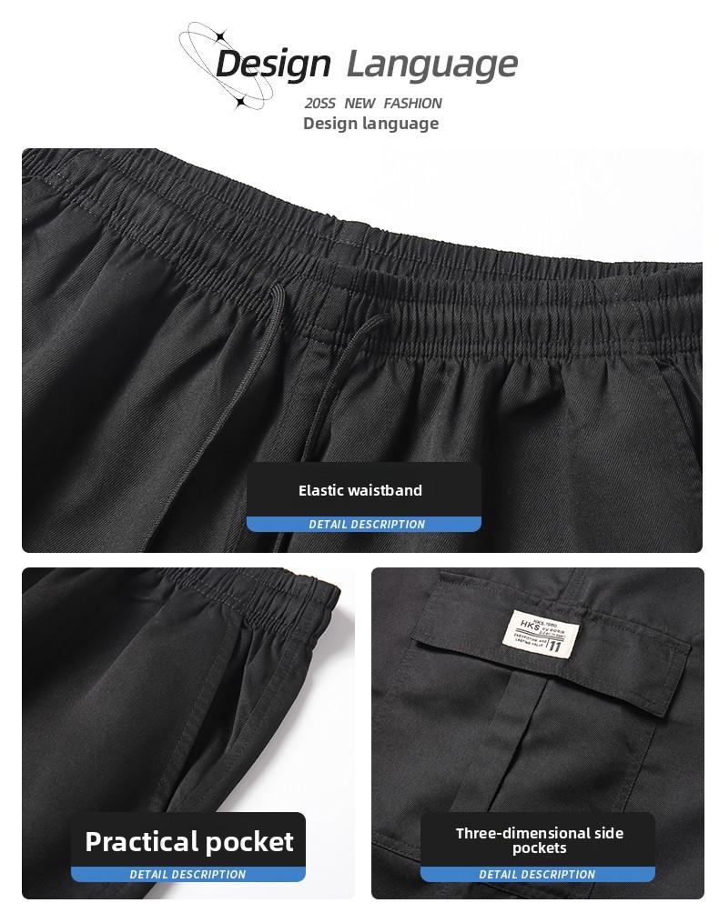 Men's Cargo Shorts 5" Inseam |     Quick Dry Casual Summer Shorts with Pockets |     Streetwear Athletic Workout Shorts for Men