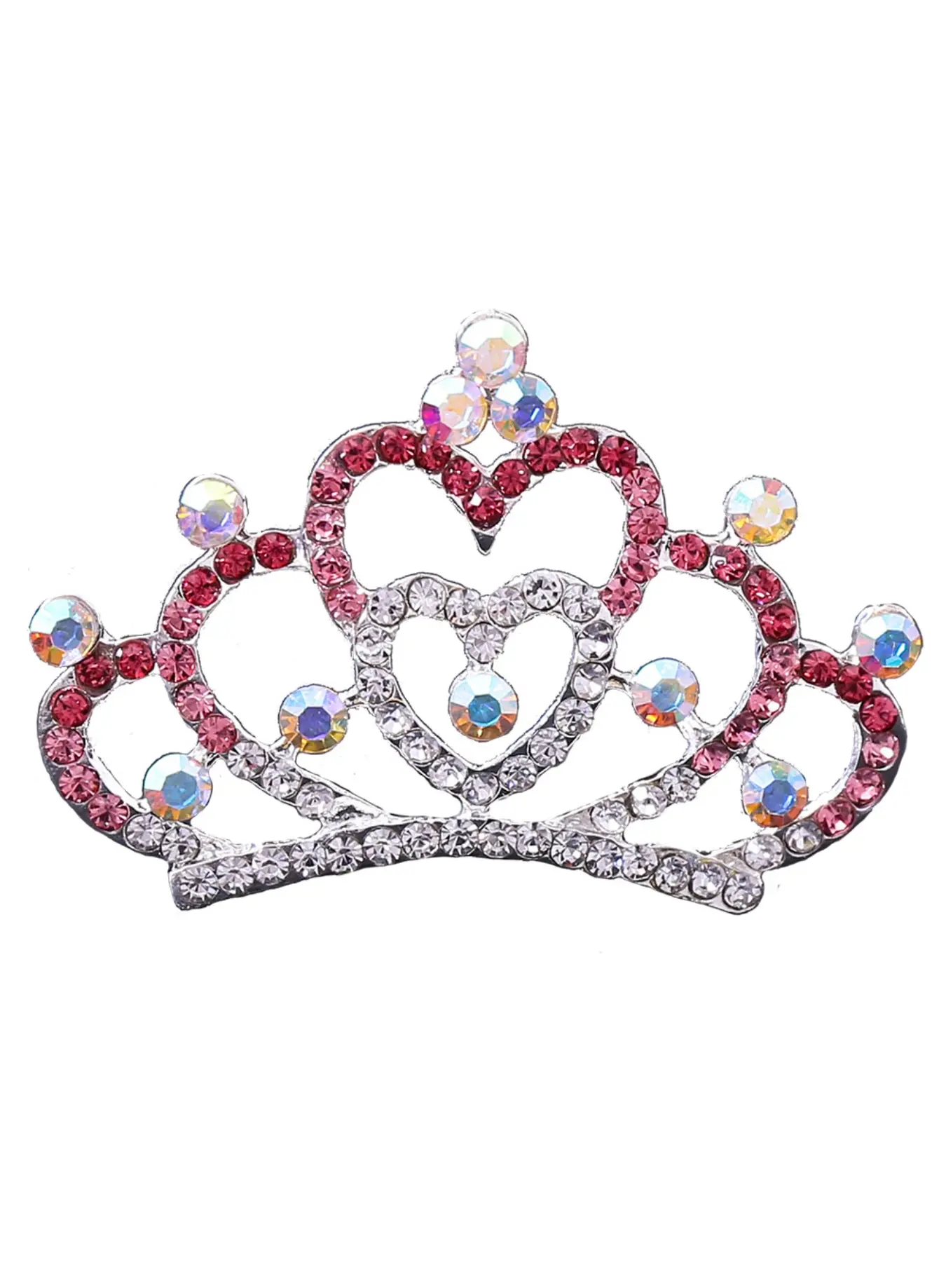 Fashionable Bride Wedding Accessories Performance Crown Hair Comb Rhinestone Headpiece