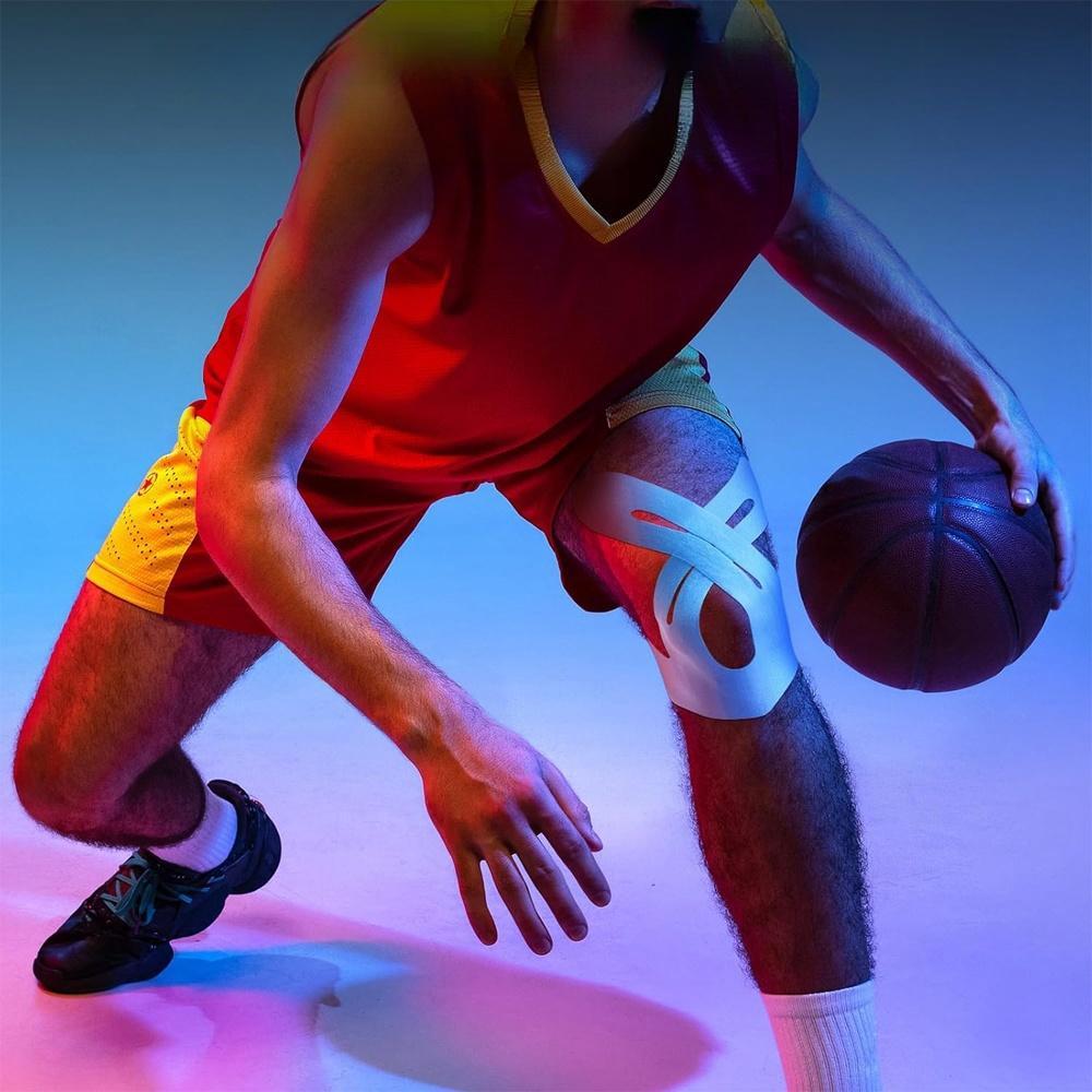 Kinesiology Tape, 10pcs/set Waterproof & Elastic Knee Support & Stability Tape, Breathable Hypoallergenic Latex-free Tape for Knees