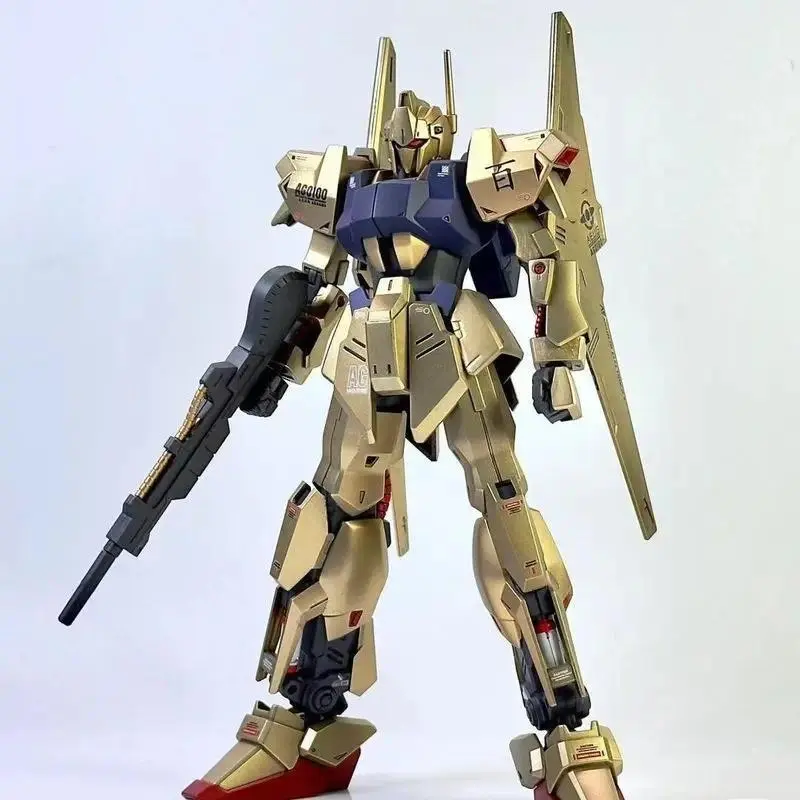 2026 new hot item 1/144 HG  Generation Hyakushiki Plate Sprayed Champagne Gold Mechanical Assembly Model Kit Action Figure Puzzle Toy Gift