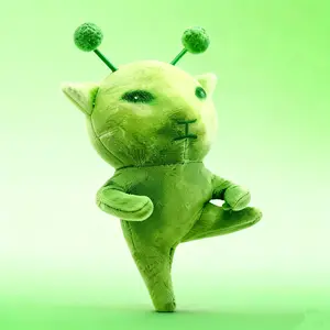 Funny Cute Alien Cat Creative Changeable Shape Cat Pendant Gift, Decorative Gift Item, Perfect for Gifting, Unique and Fun Design