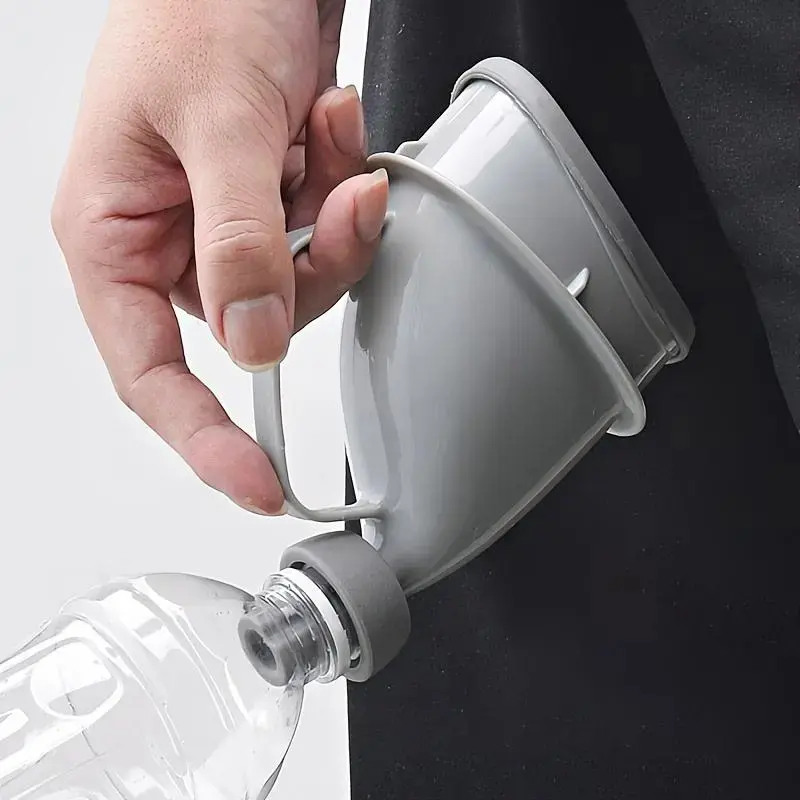 Reusable Car Urine Bottle, Portable Car Emergency Urine Bottle with Lid, Emergency Urinal Bottle, Car Emergency Solution for Men & Women, Car Interior Accessories, Travel Accessories, Camping Supplies