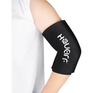 Knee Ice Pack Wrap with Compression Sleeve, Flexible Gel Ice Wrap for Knee, Elbow, Ankle, Foot, Reusable Hot & Cold Therapy for Injuries, Pain Relief, Meniscus, ACL, MCL Recovery -S