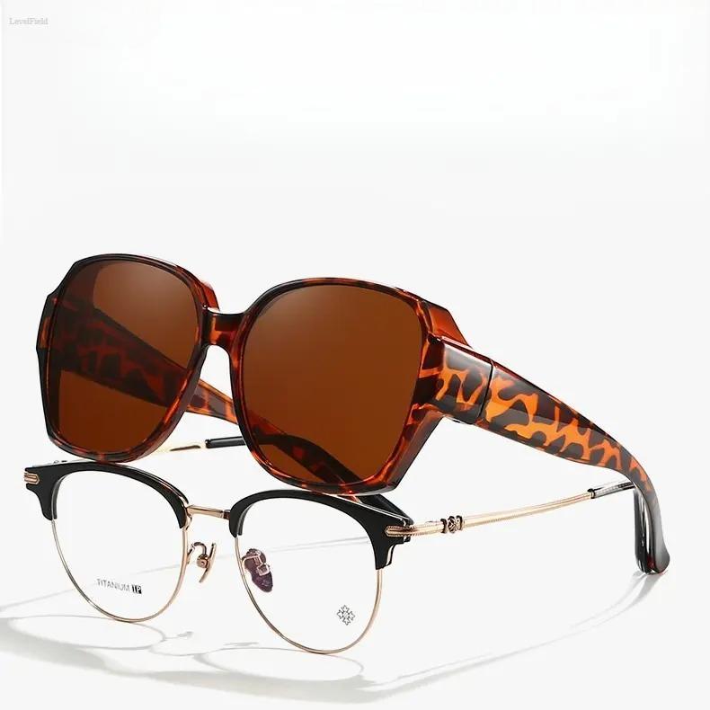 4-Pack Oversized Fit Over Polarized Sunglasses for Men Women – UV400 Protection Large Square Frame Over Glasses Sunglasses, Anti-Glare Shades for Driving Outdoor Travel Daily Wear