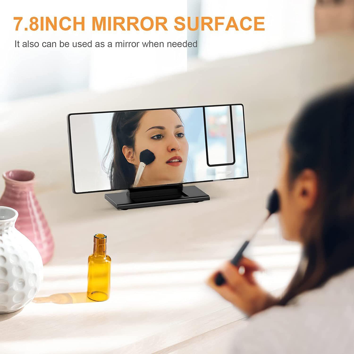 LED Projector Clock Desktop Electronic Clock Home Companion with Large Display and Adjustable Angle for Easy Viewing