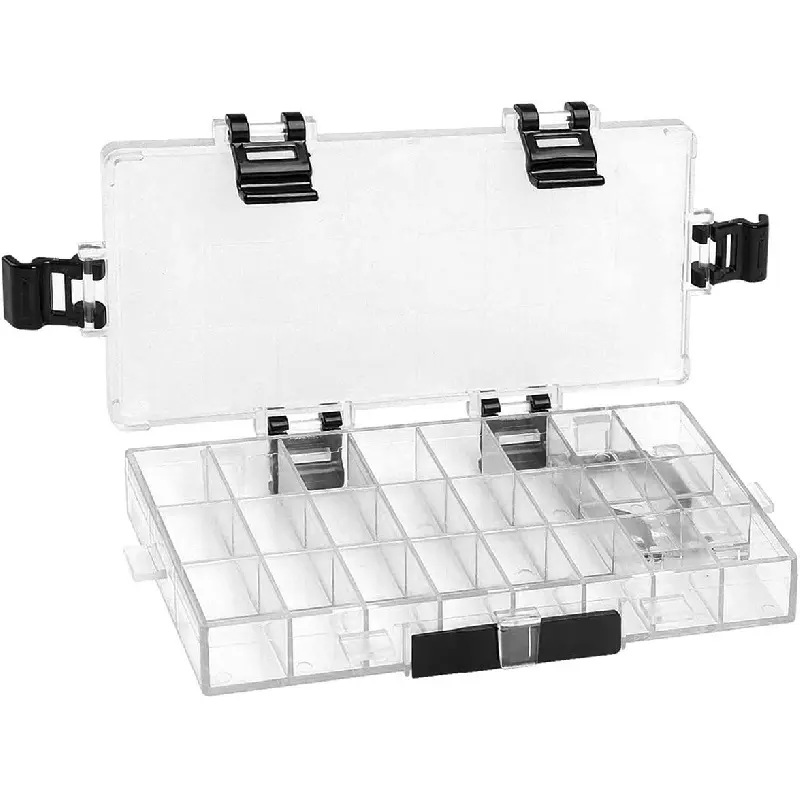 Paint Storage Palette Box 24 Wells Airtight Stay Wet for Watercolor, Gouache, Acrylic and Oil Paint
