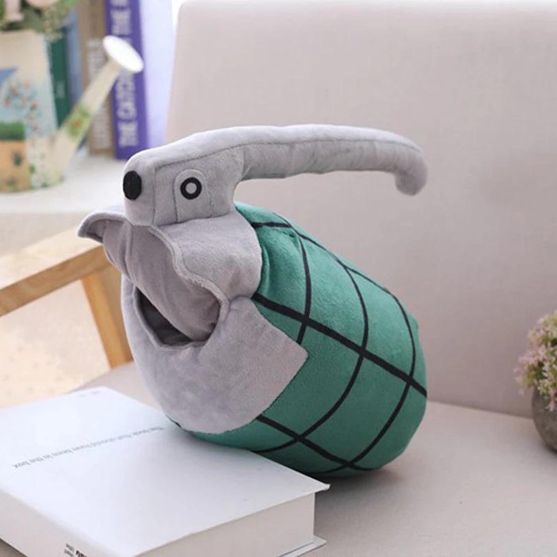 2pcs/lot Hero Academia Katsuki Bakugou Warm Plush Glove Pillow Grenade Doll Cosplay Children Birthday Gift Toy