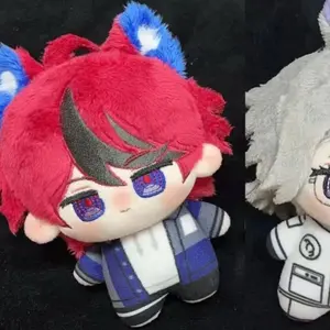 10cm New The Hundred Line -Last Defense Academy Sumino Takumi Aotuki Eito Anime Cartoon Figure Idol Pendant Plushie Cosplay Gift