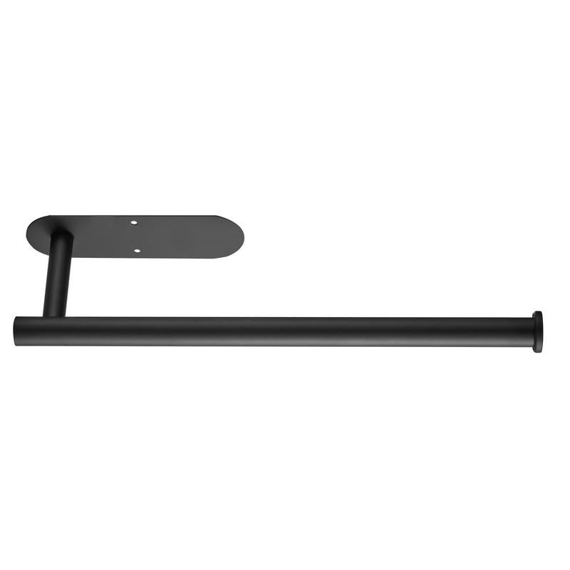 VEVOR Paper Towel Holder Under Cabinet, High-Quality Stainless Steel Paper Towel Holder, Self Adhesive or Drilling Paper Towel Holder Wall Mount for Kitchen, Bathroom, Pantry