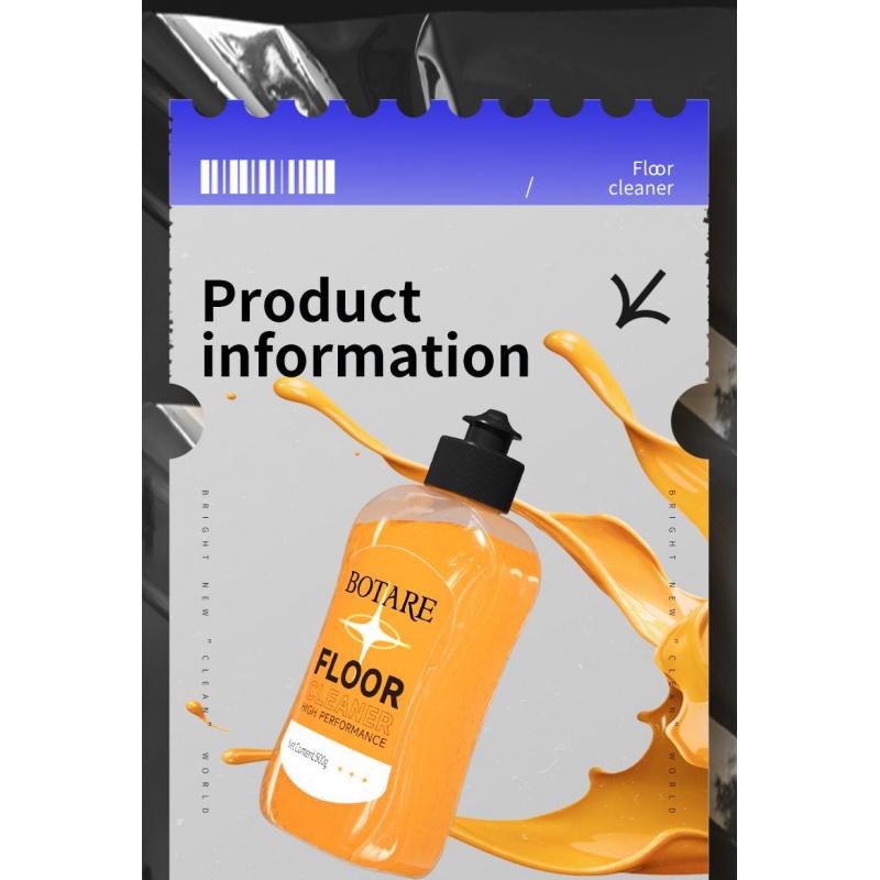 BOTARE Mop Soap - Long-Lasting Scent, Deep Cleans, No Residue, Fast Drying, Pet/Kid-Safe, Works with Mops, Steam Mops & Sprayers - 17.6 Fl Oz Cleaner for All Floors