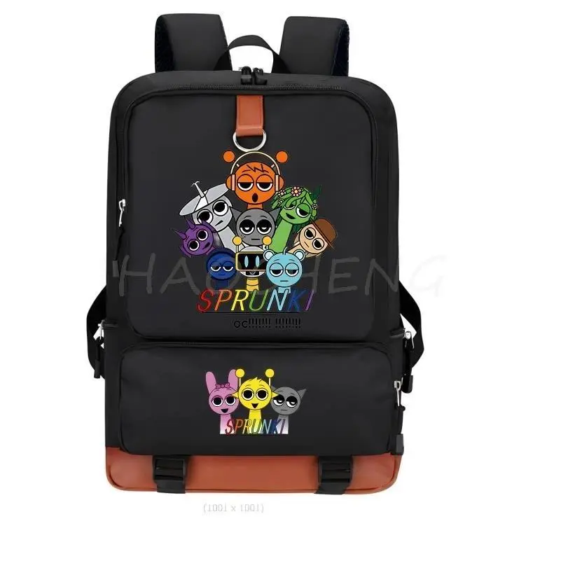 Hot New Sprunki Backpack Teenarges Schoolbag Children's Causal Book Travel Laptop Outdoor Travel Bags Mochilas Back To School