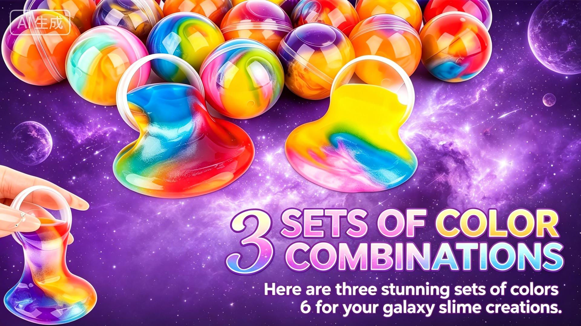 28 Pack Galaxy Slime Eggs Easter Basket Stuffers Easter Eggs Toys for Kids Boys Girls Non-Sticky Stress Relief Fidget Toys Easter Gifts for Classroom Exchange Slime Egg Ball Party Favors