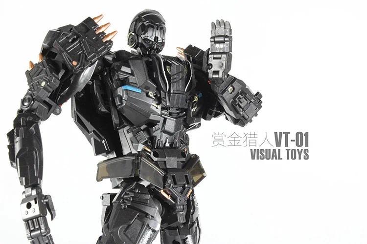 In stock Transformation Robot Peru Kill Lockdown VT-01 VT01 KO VS UT R01 MasterPiece Alloy With Two Dogs Anime Action Figure