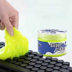 Yitape 160g Car Gap Cleaner Gel, Multi-Functional Keyboard Dust Remover, Strong Adhesive Dirt Picker, for Car Interior, Air Vents, Keyboards, Electronics