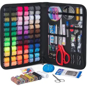 Large Sewing Kit for Adults:  Newly Upgraded 251 count  Sewing Supplies Set - Complete Sew Kit of  and Thread for Beginners - Travel  -   Hand Sewing Repair Kits