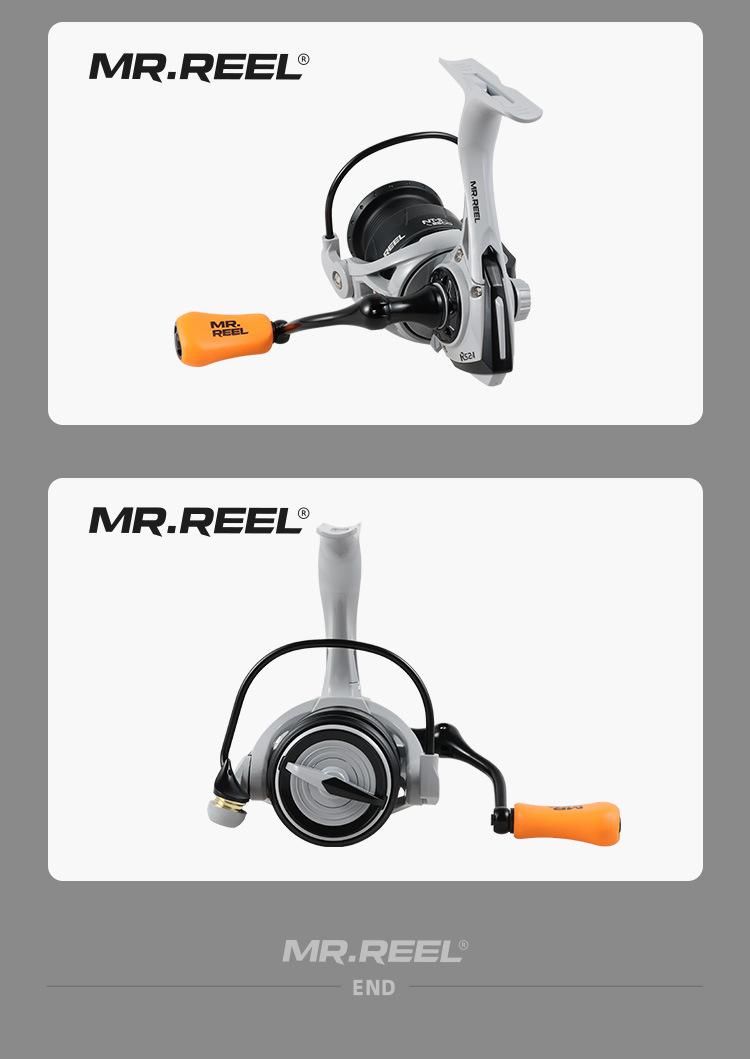 Yongshun MR.REEL BFS Spinning Reel, Ultralight Smooth Powerful Long Cast No-Gap Fishing Reel with Metal Handle