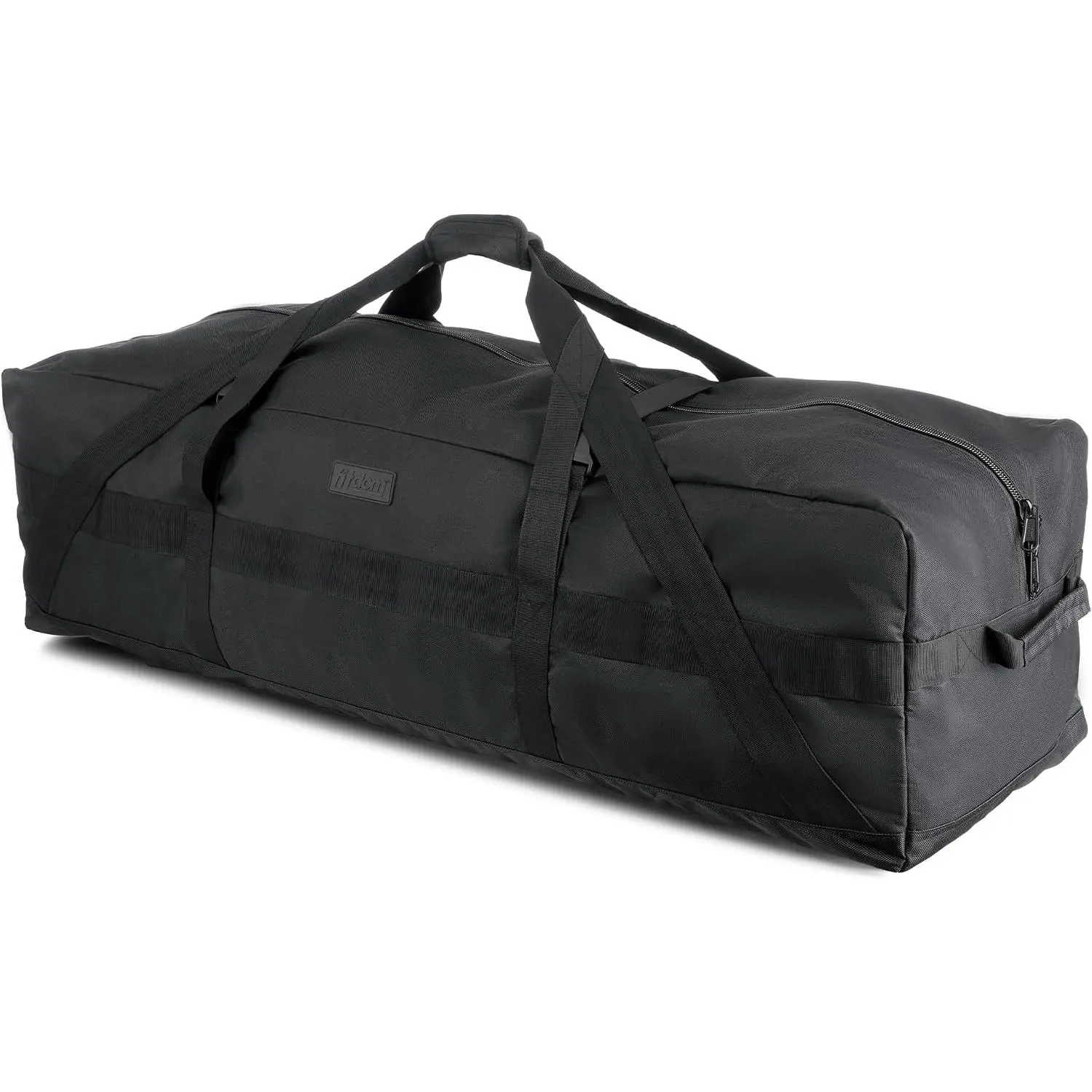 106L 45" Extra Large Heavy Duty Equipment Travel Storage Duffle Bag |   100 lb Capacity, Water Resistant Fabric, Reinforced Base & Carry Handles for Sports Gear, Camping, Travel & Oversized Items