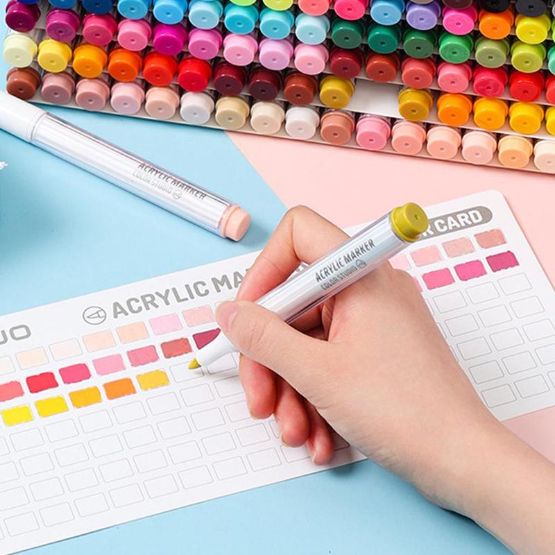 126 Color Marker Pen Set, 1 Set Soft Head Art Marker Pen, Art Markers Set, Painting Coloring Marker Pen, Student and Adult Art Supplies