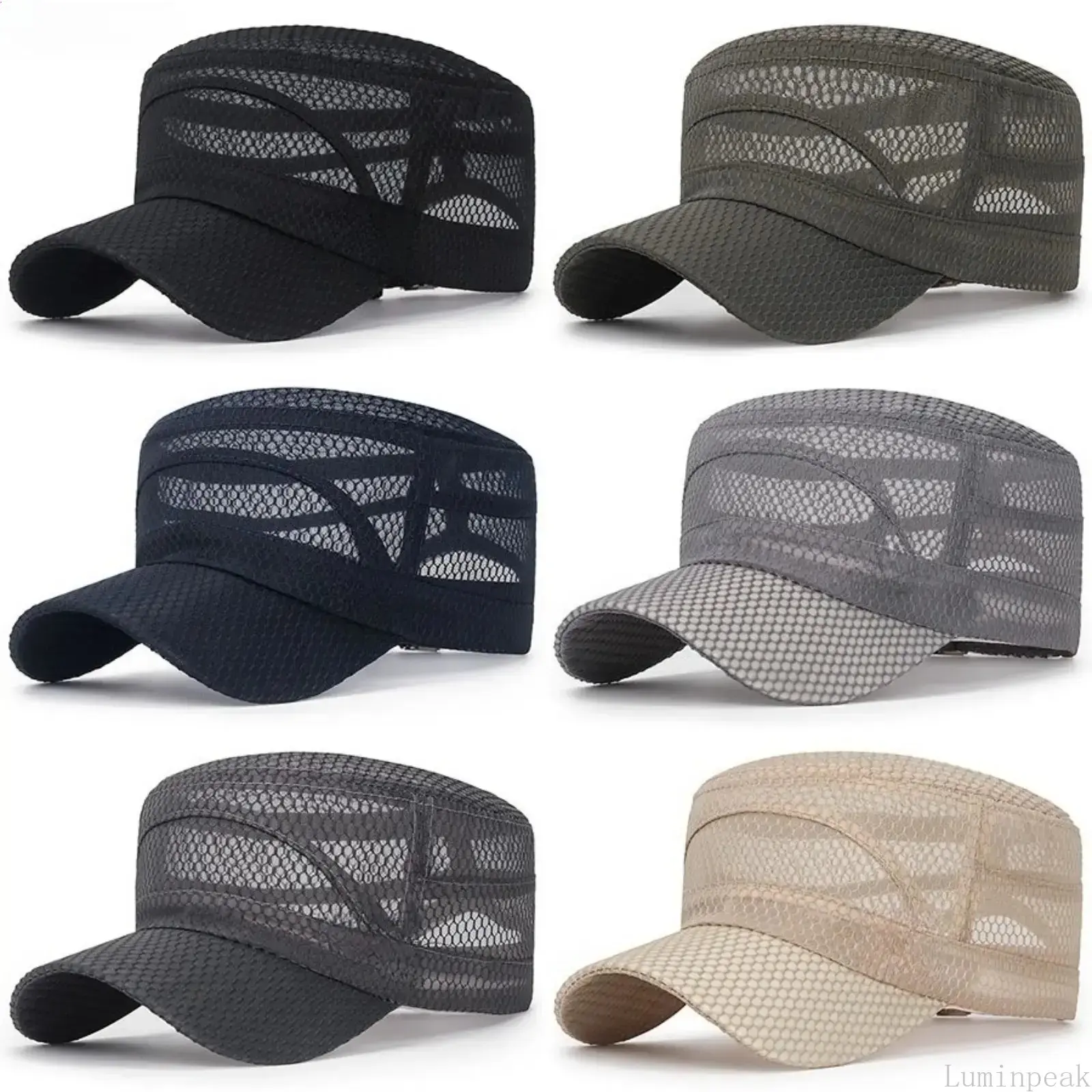 2026 New Male Flat-Brim Baseball Cap, Adjustable Stylish Unisex Summer UV Protection Hat, Casual Outdoor Sports Accessory For Fishing & Daily Outfits