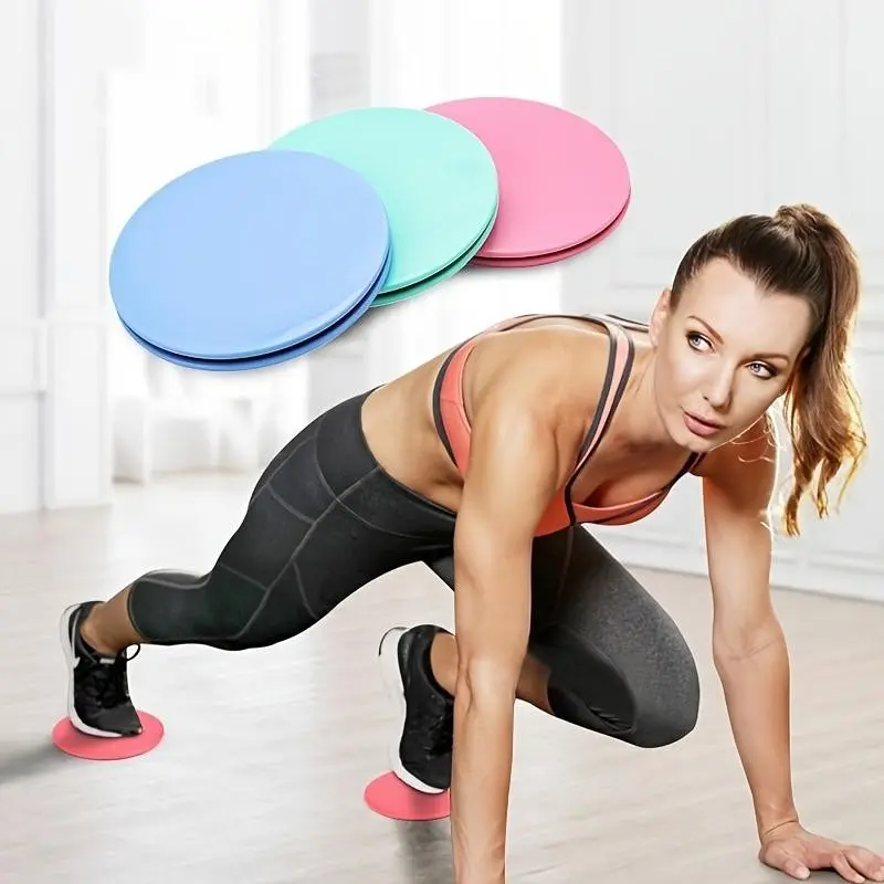 Portable Core Slide Mats for Abdominal Training and Yoga Exercises, Durable Design for Home Workouts, Perfect for Fitness Enthusiasts