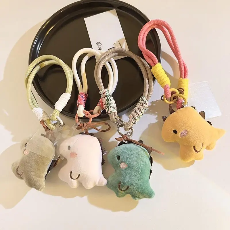Soft Plush Dinosaur Backpack Charm for Kids, Cute Cartoon Key Ring for School Bags, Sturdy Unisex Party Favor, Birthday, 21St Birthday Gifts, Cute Playful