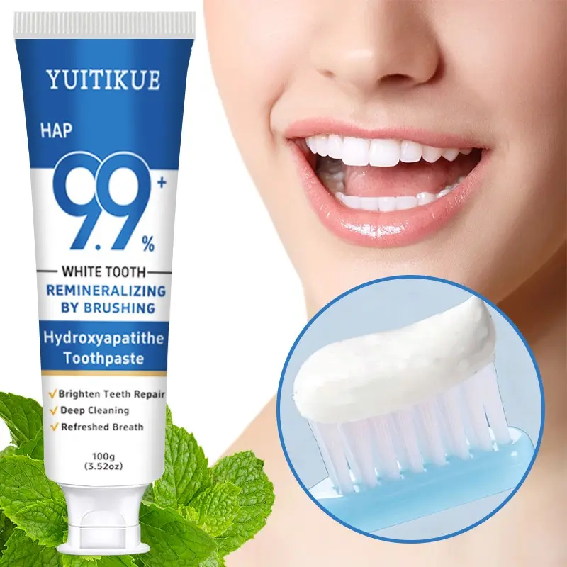 Yuitikue Gentle Toothpaste for All Ages, 100g, Safe for Teens, Adults, Kids, Pregnant Women, No Harmful Additives
