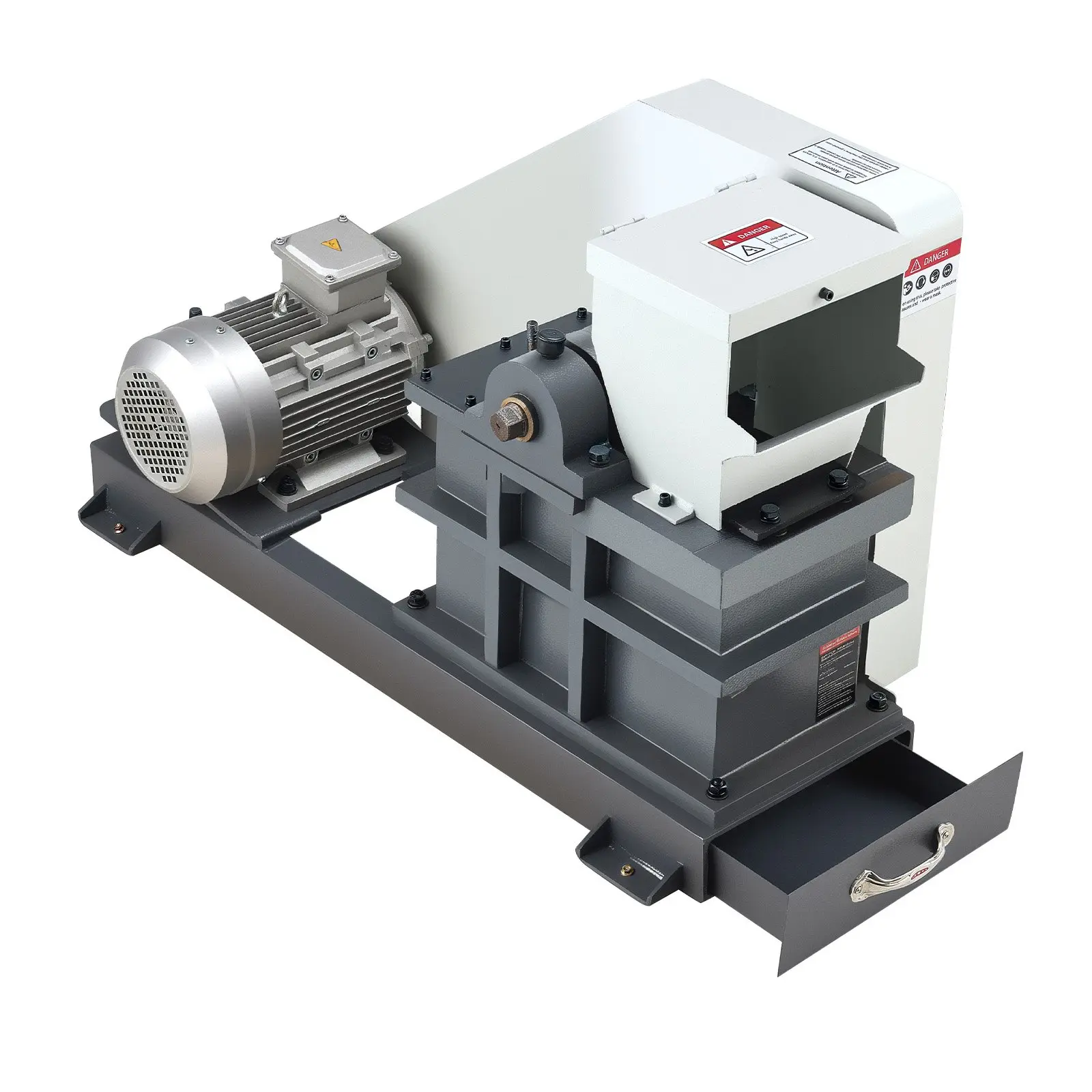 VEVOR Jaw Crusher Machine, 2.2KW High Power Rock Stone Crush Machine, 6.10x 5.12 inch Feeding Port, 1740 RPM Speed Stone Shatter Grinder, Electric Stone Shatter 220V, for Rock Coal Glass Bottle