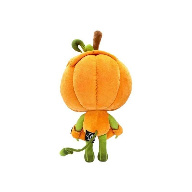 Dandy's World Scraps Pumpkin Head Plush Toy, 23cm Soft Horror Game Monster Stuffed Doll, Collectible Plushie Gift for Fans