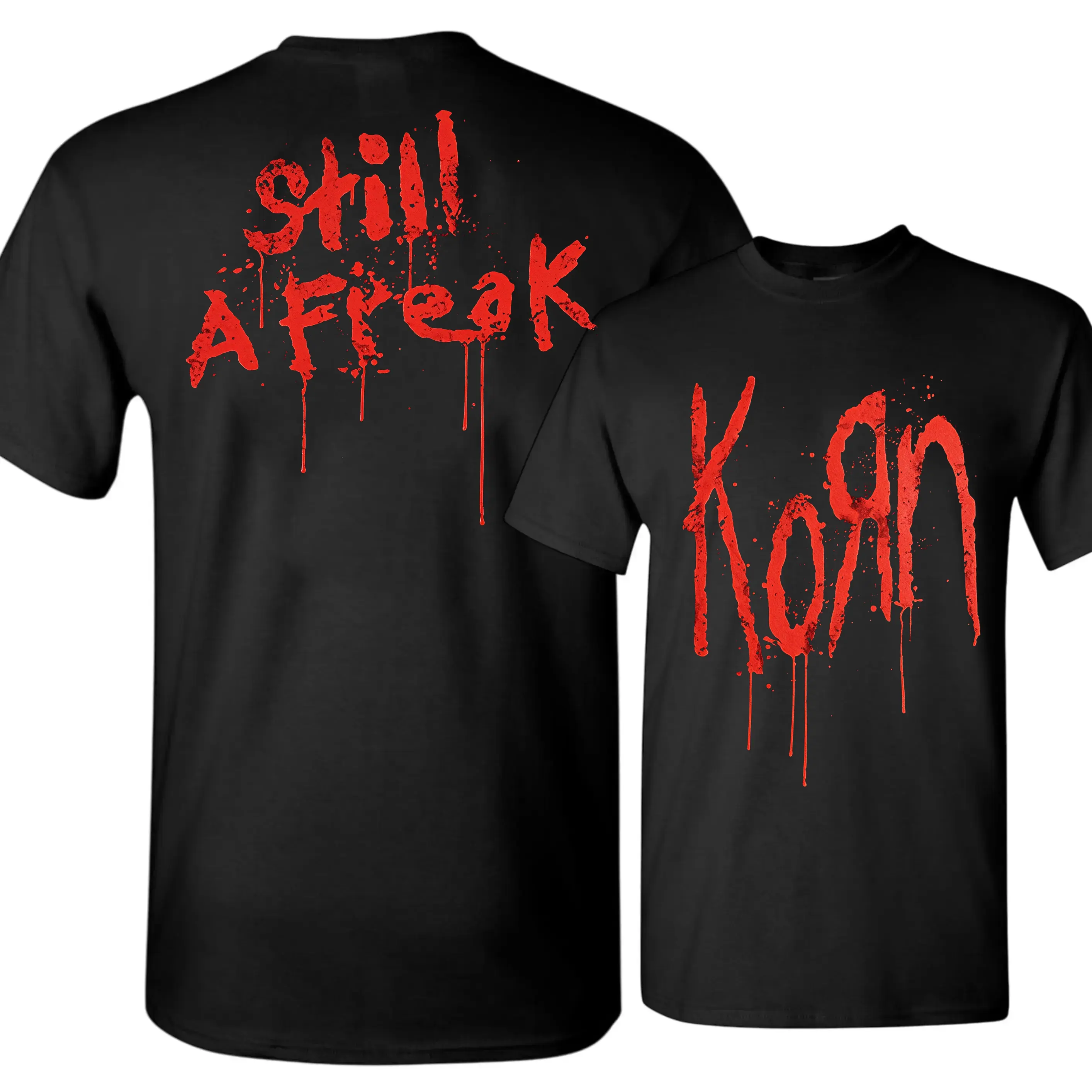 Korn Band Still A Freak Graphic T-Shirt - 2026 Tour Cotton Unisex Sports Top, 90s Vintage Alternative Heavy Metal Merch Gift for Rock Music Lovers