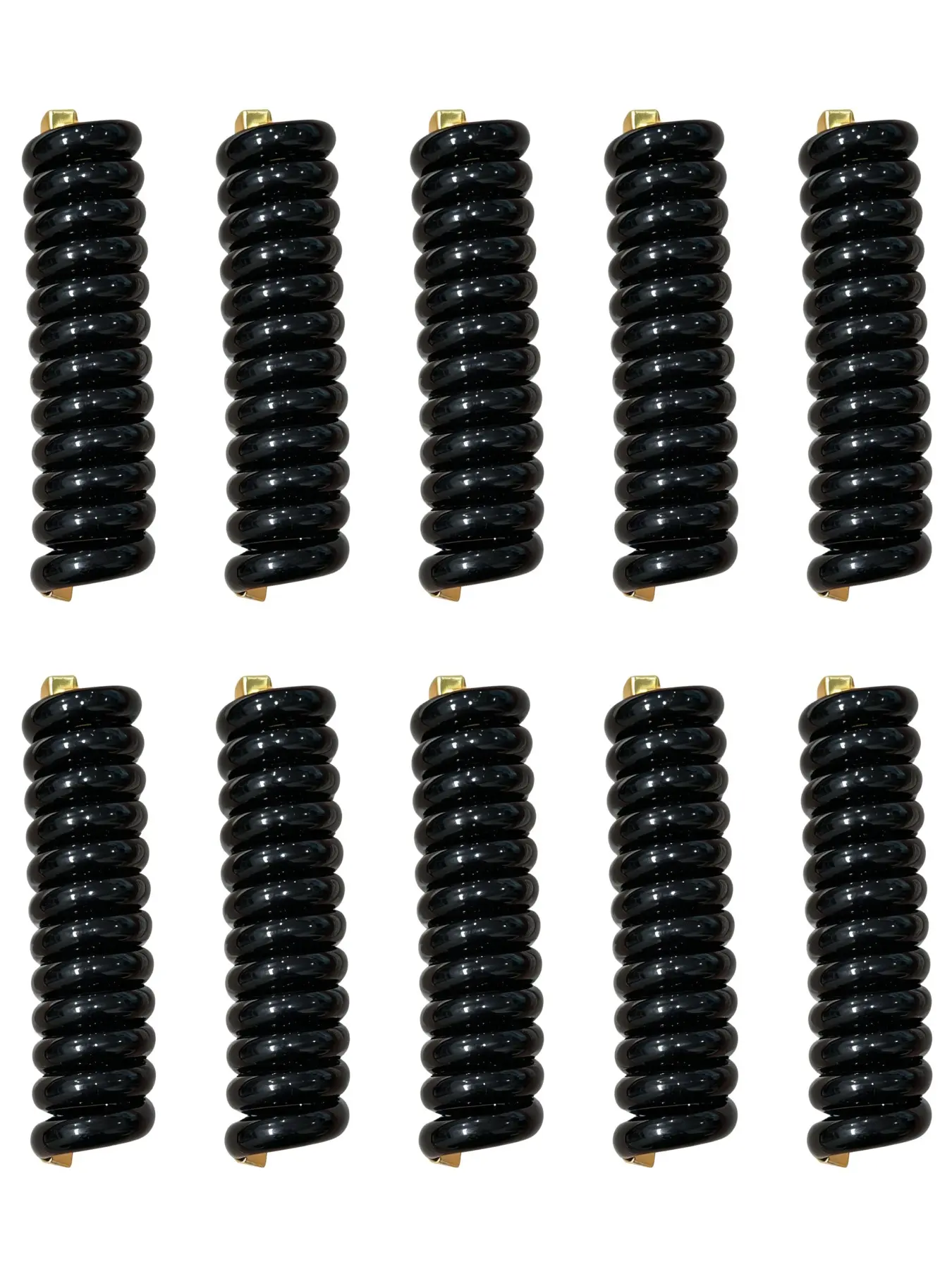 10pcs Spiral Hair Ties for Women No Damage Coil Hair Ties for Girls Hair Scrunchies Telephone Wire Hair Tie Elastic Hair Bands Ponytail Holders Hair Elastics Telephone Line Hair Accessories Fashion Hair Accessories