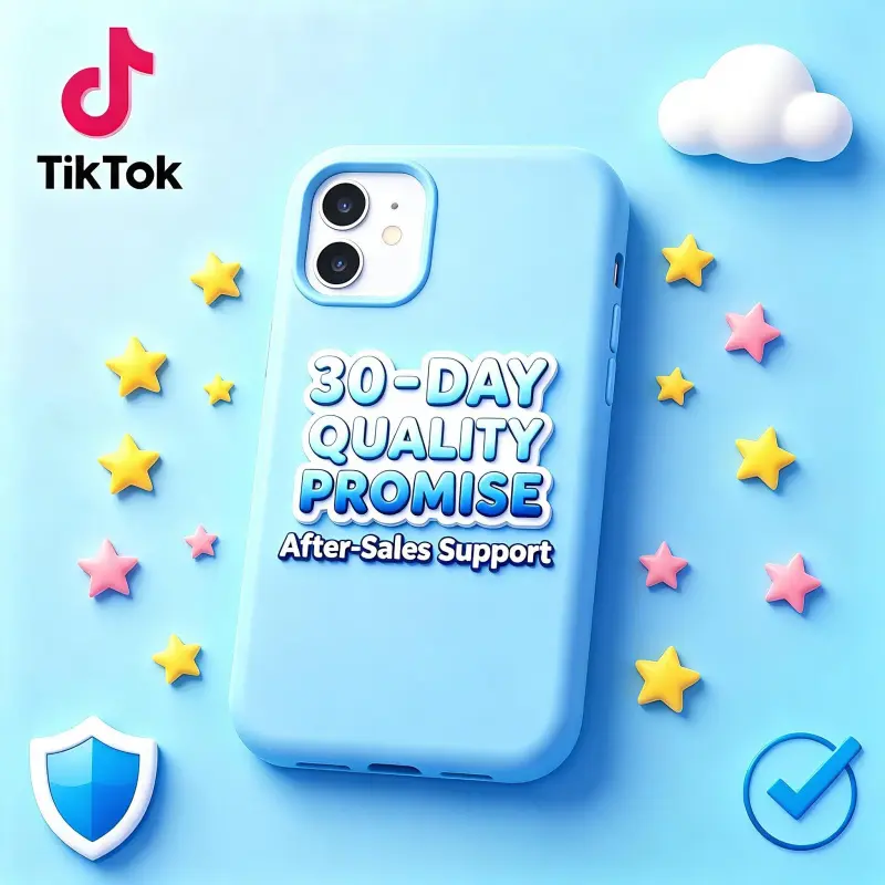 Smartphone Casing & Screen Protector Accessories Bundle - Handheld Device Protection, TikTok Official Logistics Quick Delivery, 30-Day Quality After-Sales Support, Exclusive Free Service Perk, Devices