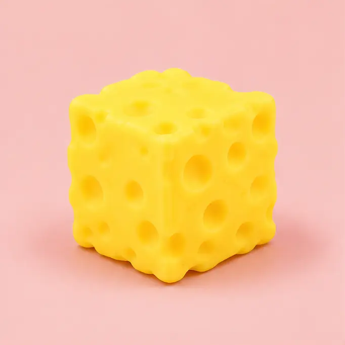 Yellow Cheese Block Squeeze Toy, Squishies Stress Relief Fidget Toy, Stress Balls  Cute Soft Slow Rising, Anti Anxiety, Hand Sensory Toy for Kids Adults