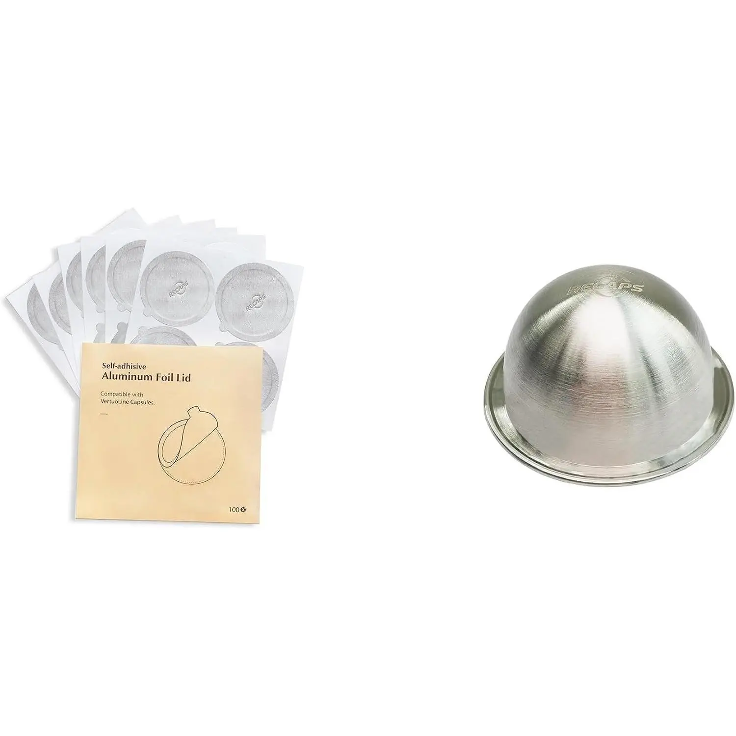 Foils  Compatible with  Vertuoline and Stainless Resuable Pod
