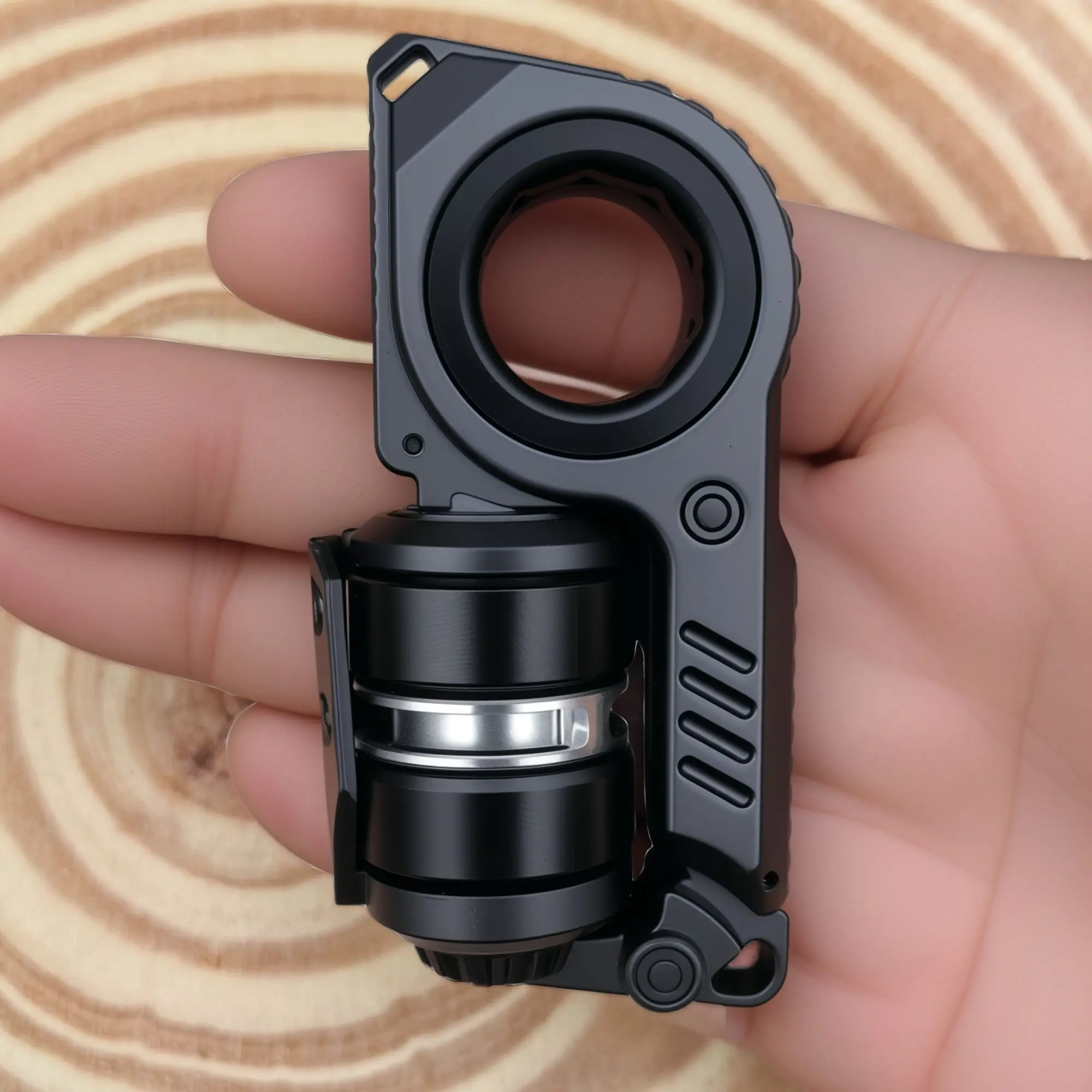 Magnetic Metal Fidget Spinner Toy, Stress-Relief Magnetic Design with Multiple Play Modes, Adult Novelty Sensory Toy with Crisp Sound, Enhances Focus and Relaxation, Stress Reliever, Pocket Stress Relief, Sensory Fidget Gift #GLOBAL PICKS