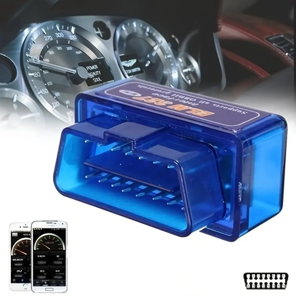 Car Wireless Diagnostic Tool, OBD2 Scanner Car Code Reader, Car Fault Scanning Tool for iOS iPhone &  Android Devices, Automotive Tools