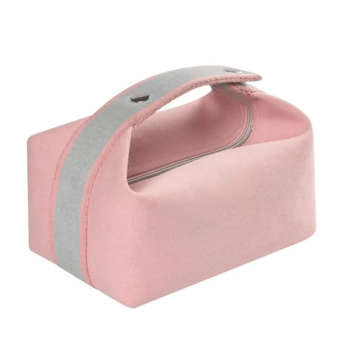 Lune Cove Fashionable Large Capacity Cosmetic Storage Bag Portable Handheld Toiletry Bag Canvas Makeup Organizer Travel
