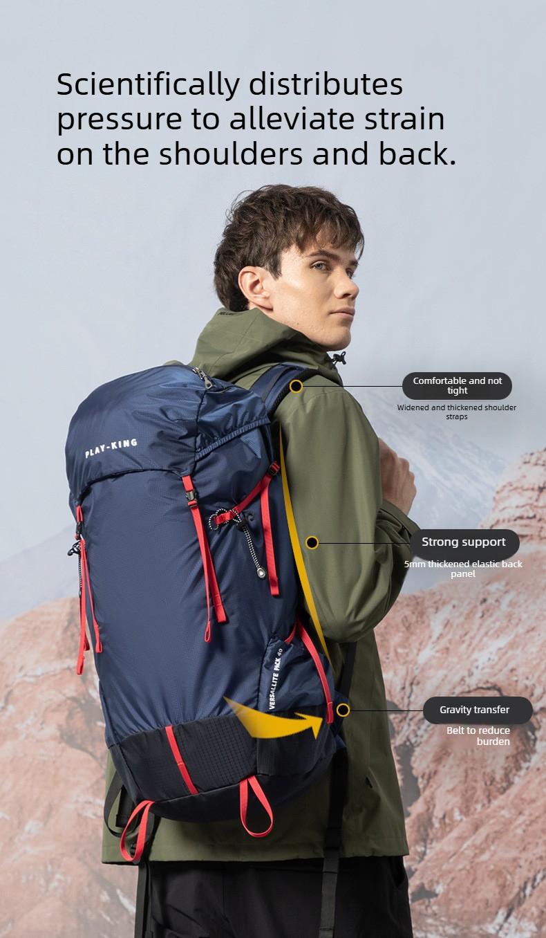 Hiking Bag Hiking Leisure Large Capacity Backpack Lightweight Outdoor Backpack