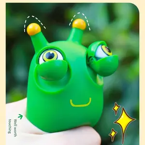 Stress Relief Toy, Unisex Pop-Eye Caterpillar, Fun Pressure Release Tool, Ideal for Kids & Adults, Perfect Gift Idea