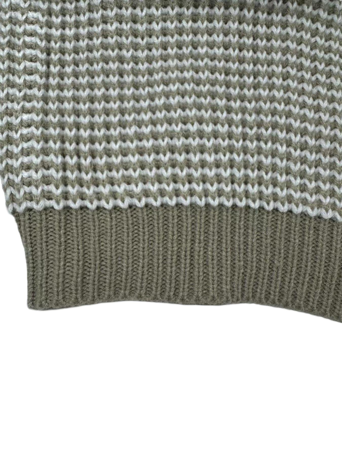 Women's V-Neck Long-Sleeve Sweater Cardigan, Thick Knit Loose-Fit Colorblock Design, Casual Fashion Outerwear for Fall and Winter