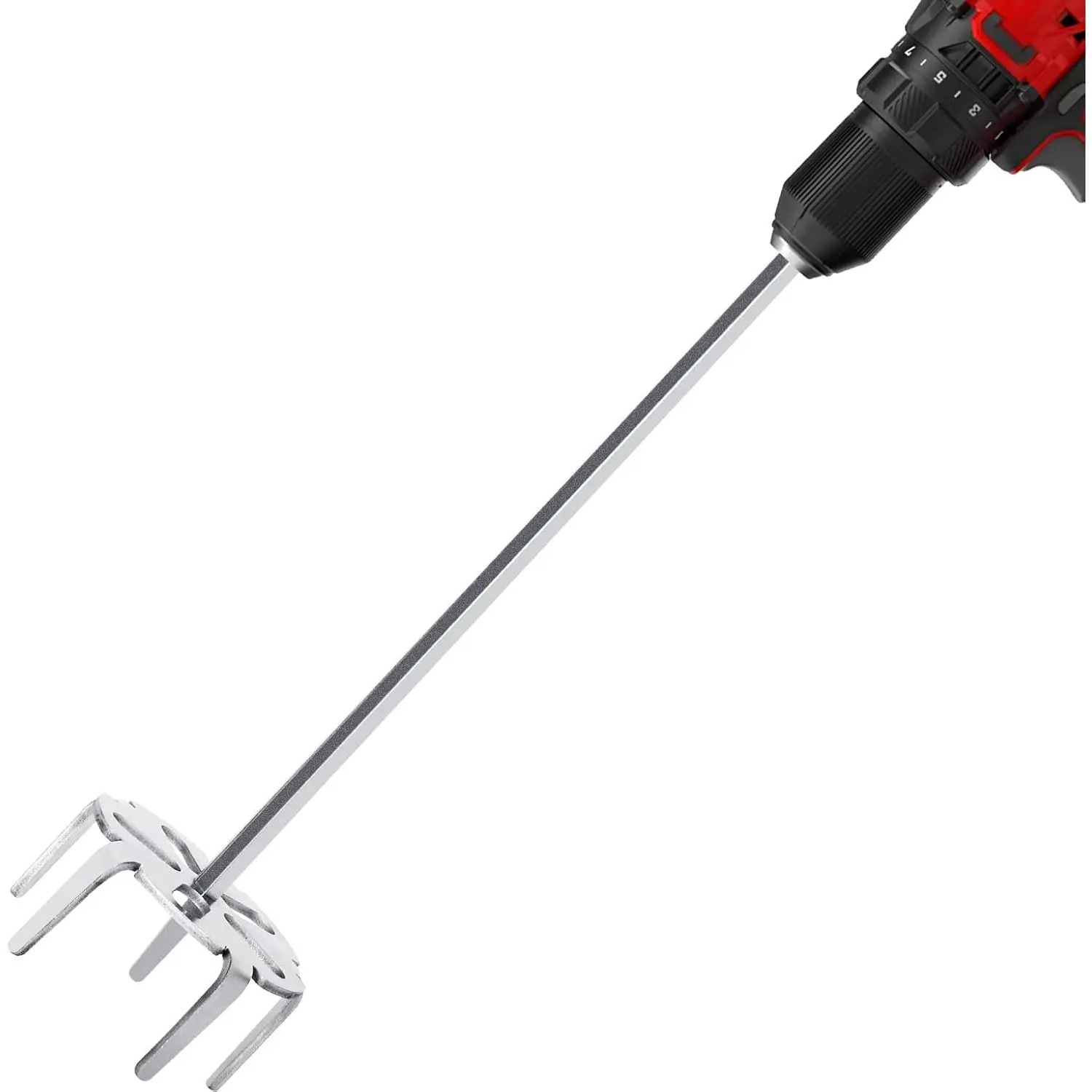 3 Inch Pork Puller Tool,304 Stainless Steel Pulled Pork Shredder  with Standard Hand Drill,Meat Shredder for Drill for Beef,Chicken, Masher and Tamale Meat