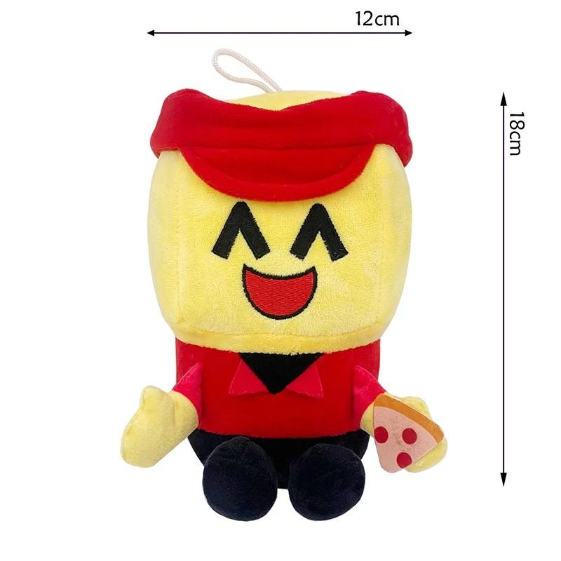 Forsaken Chance Plush Doll, Roblox Game Character Stuffed Toy, Cute Black Suit Agent Plushie, Perfect Gift for Game Fans & Kids