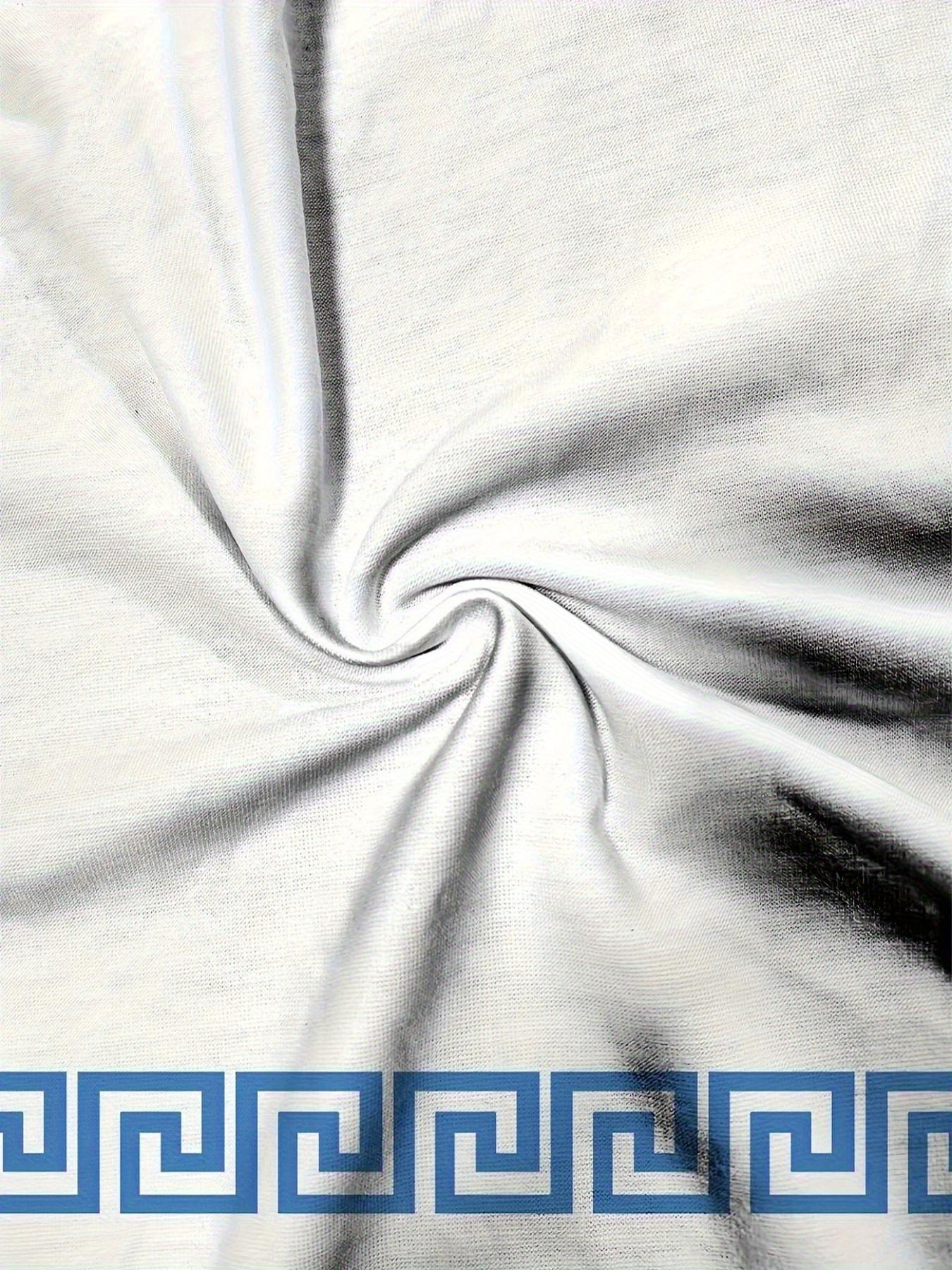 Men's casual round neck short sleeved T-shirt and drawstring shorts, with pockets and slightly stretchy fabric, suitable for daily and weekend wear